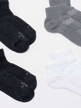 Tommie Copper UltraTemp & Guard Ankle socks pack of 4. Large Basic.  NWT